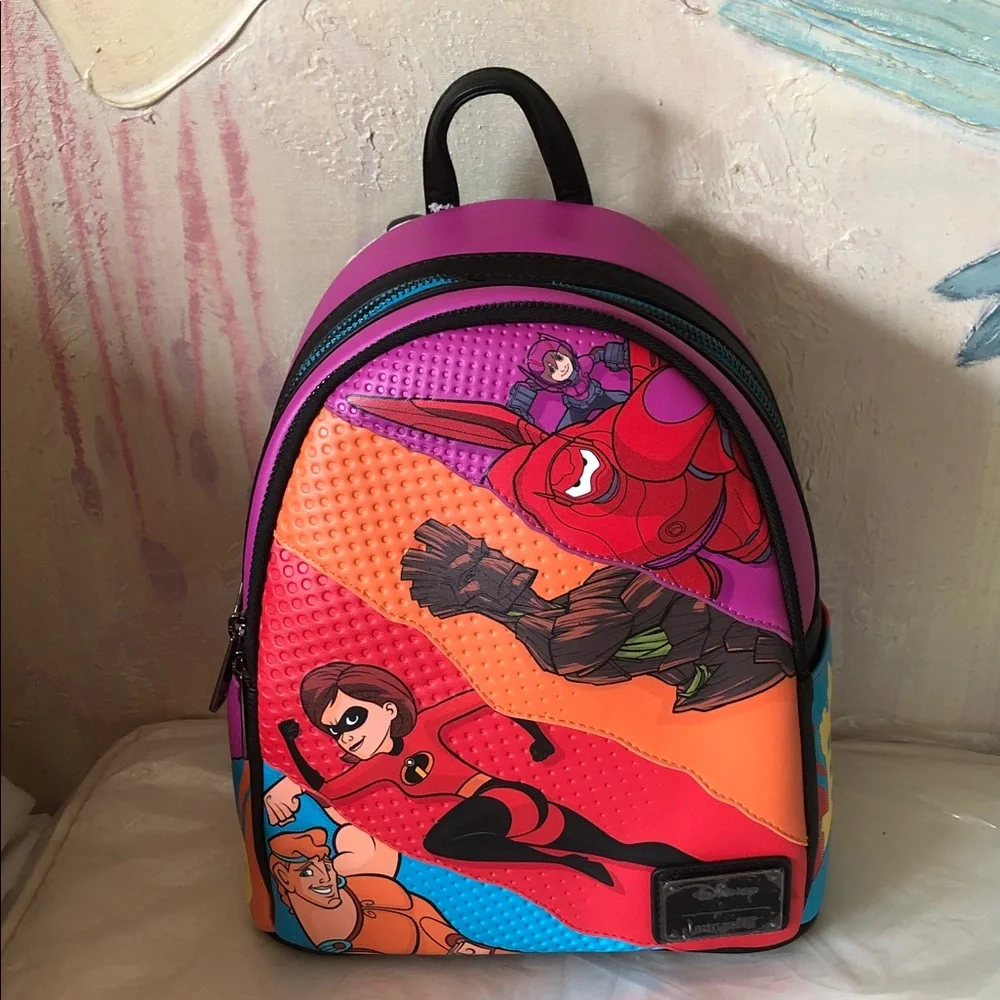 Loungefly Disney Parks Run Disney Springtime surprise Backpack New ! hard Tag